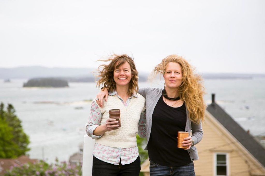 Melissa Raftery and Megan Wood of 44 North Coffee