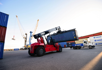  Eimskip operates from the Port of Portland.