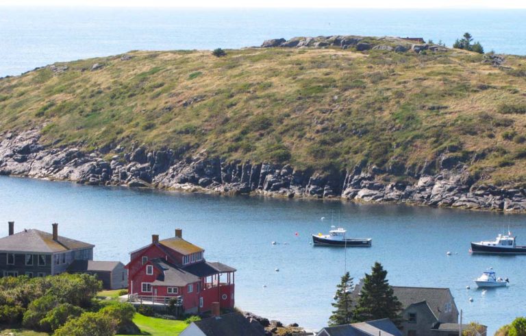 Monhegan view of Manana.