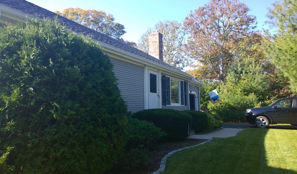 This two-bedroom house in Dennis