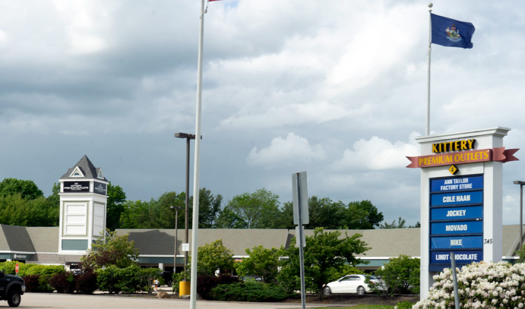 One of the several Kittery malls.