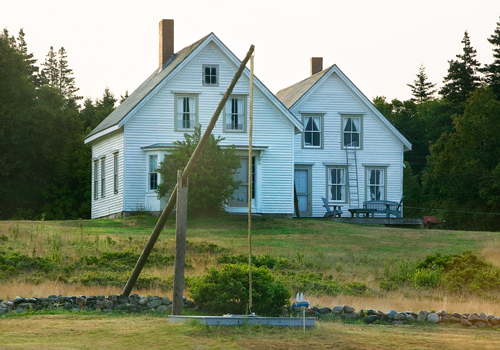 The house on Gotts Island