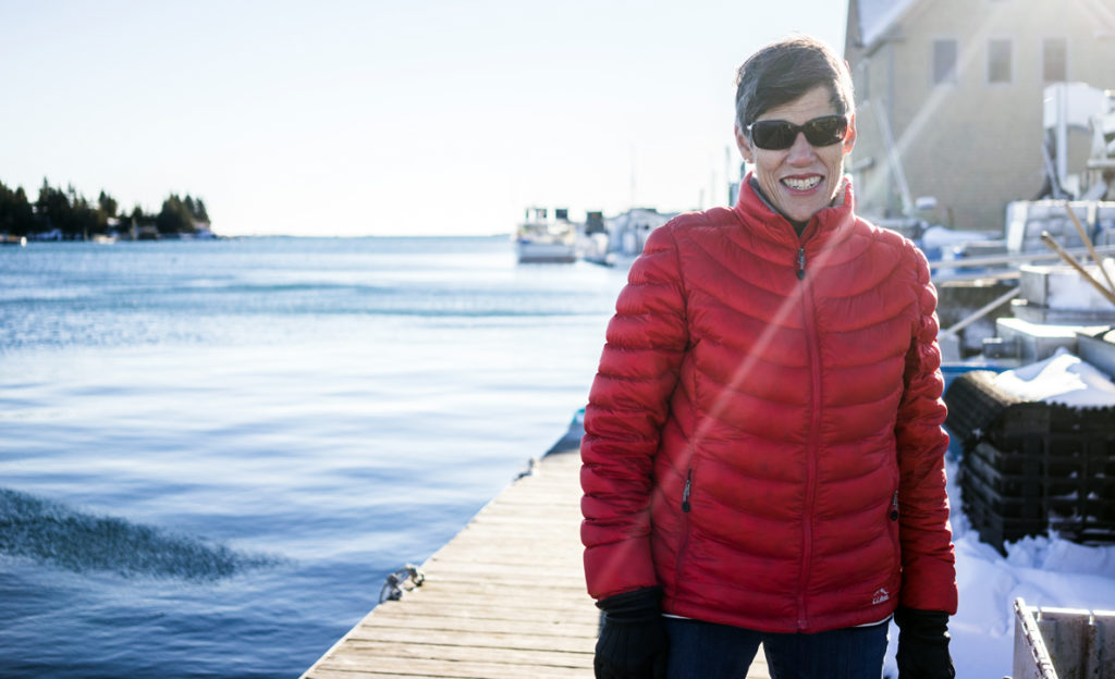 Emily Lane of Vinalhaven is the new chairwoman of the Island Institute's board of trustees.