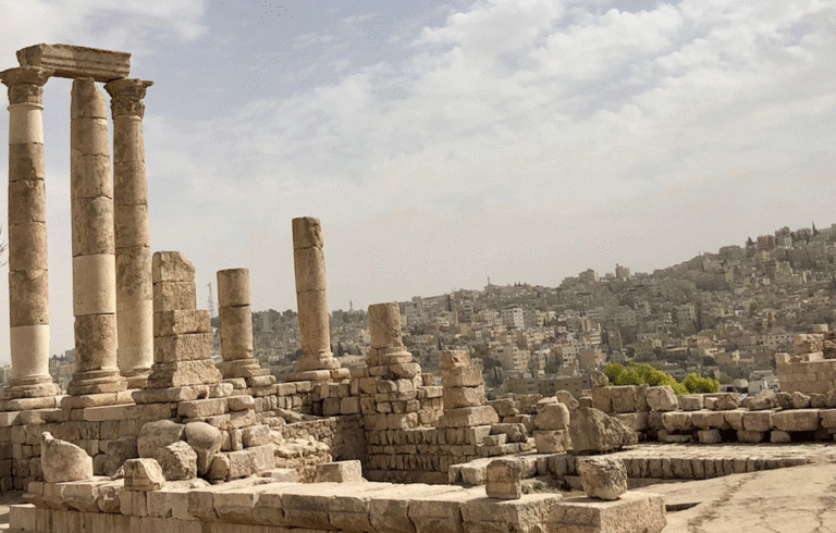 The Temple of Hercules in Amman