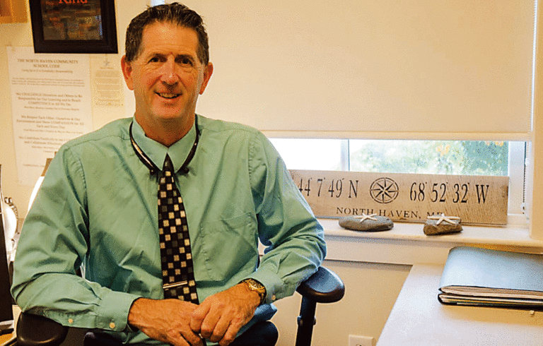 Ken Spinney is the new principal at North Haven Community School.