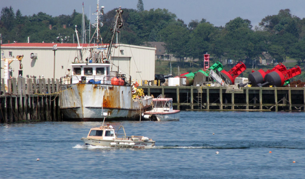 Rockland's waterfront.