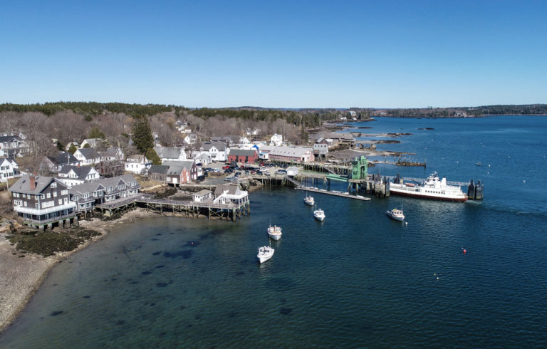 A view of North Haven from the air.