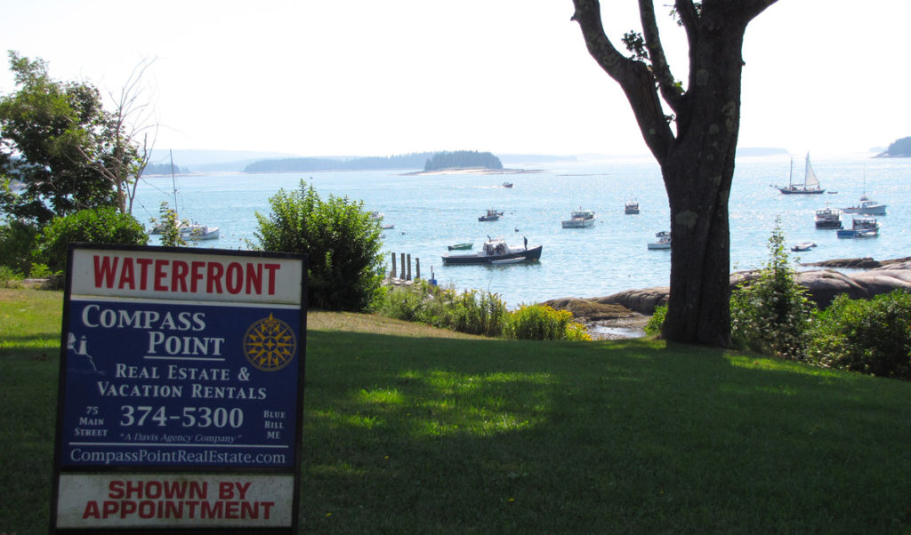 A waterfront house for sale in Stonington is not likely to be in the affordable range.