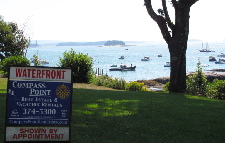 A waterfront house for sale in Stonington is not likely to be in the affordable range.