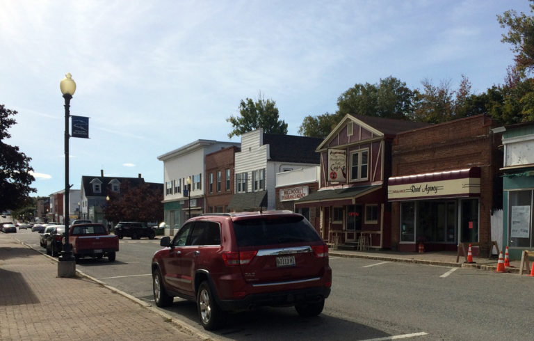 Downtown Millinocket.