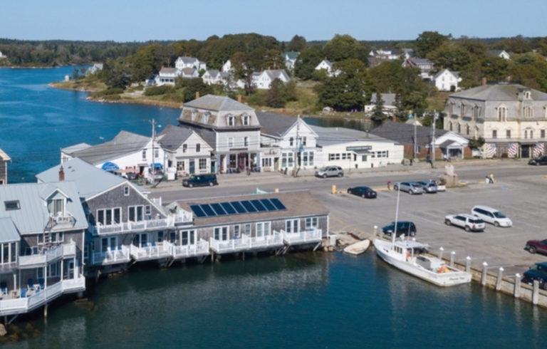 A view of part of Vinalhaven’s Main Street