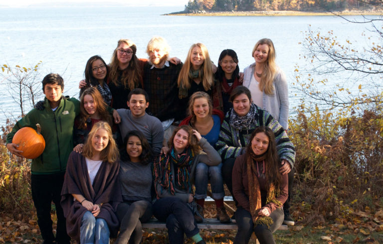 College of the Atlantic students who are part of the U.N.'s climate change negotiations.