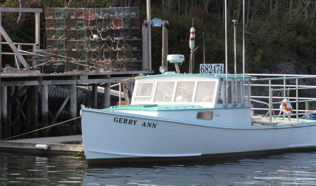 The Gerry Ann in Bunker Harbor.