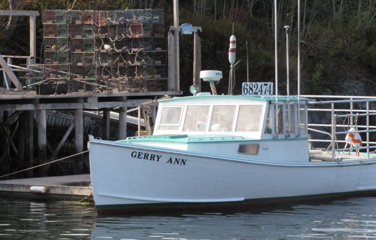 The Gerry Ann in Bunker Harbor.
