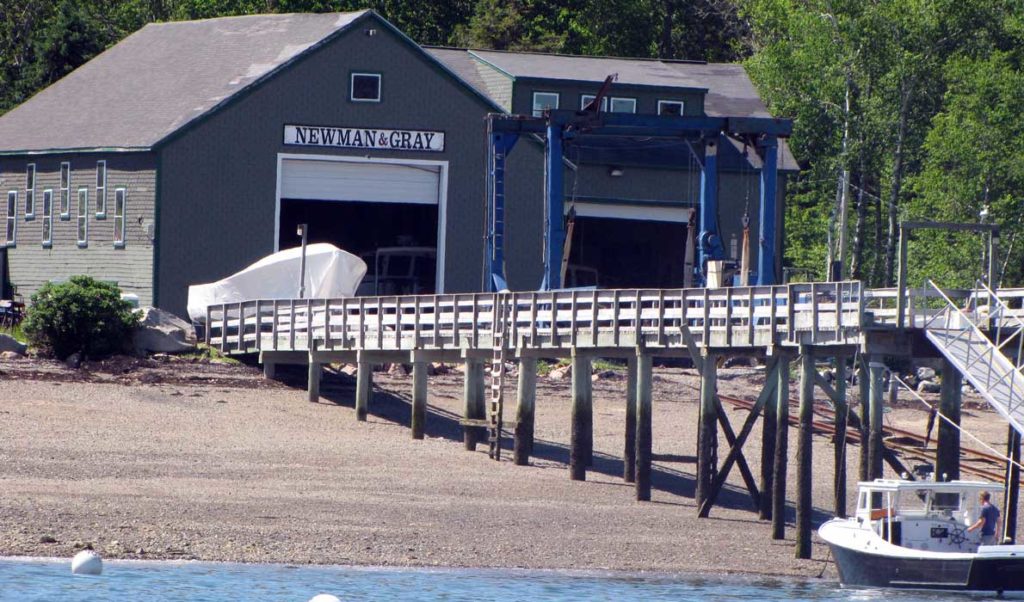 Newman & Gray on Great Cranberry Island.