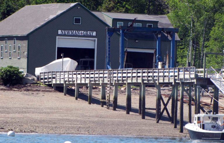 Newman & Gray on Great Cranberry Island.