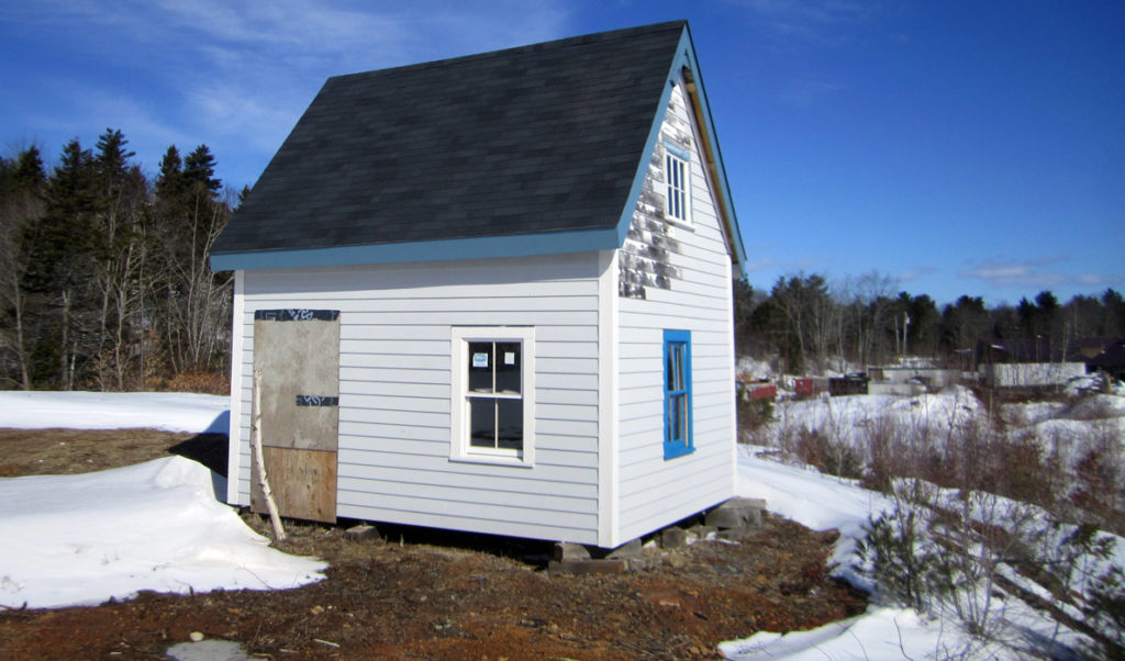 The Murphy house at its current location.