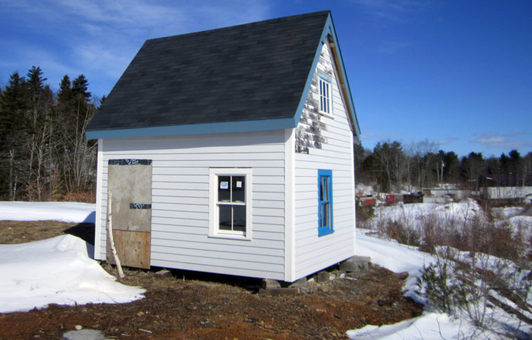 The Murphy house at its current location.