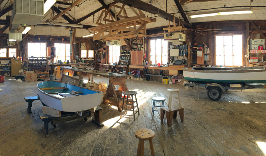 The shop at Maine Maritime Museum in Bath.