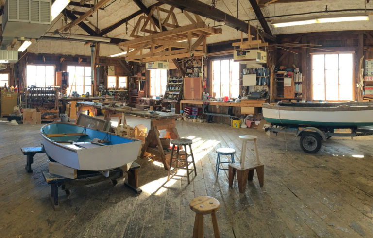 The shop at Maine Maritime Museum in Bath.
