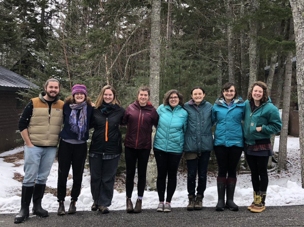 The 2018 Island Institute Fellows at their Spring Retreat earlier this year.