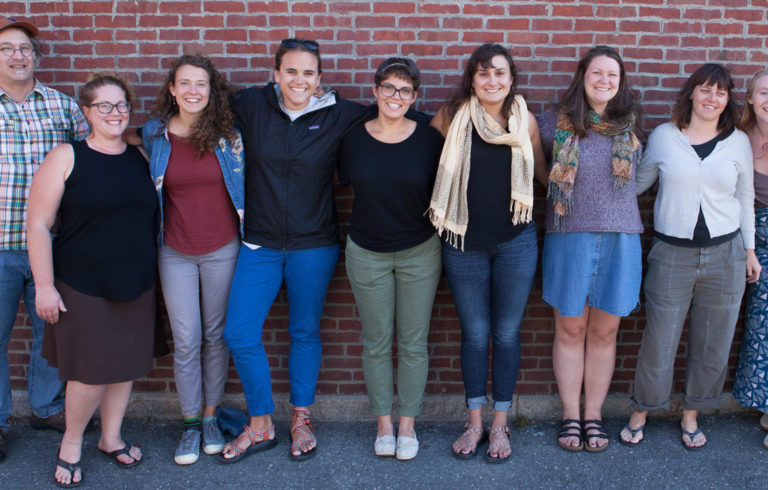 The 2017-2018 Island Fellow class; Ken Gross is at far left.