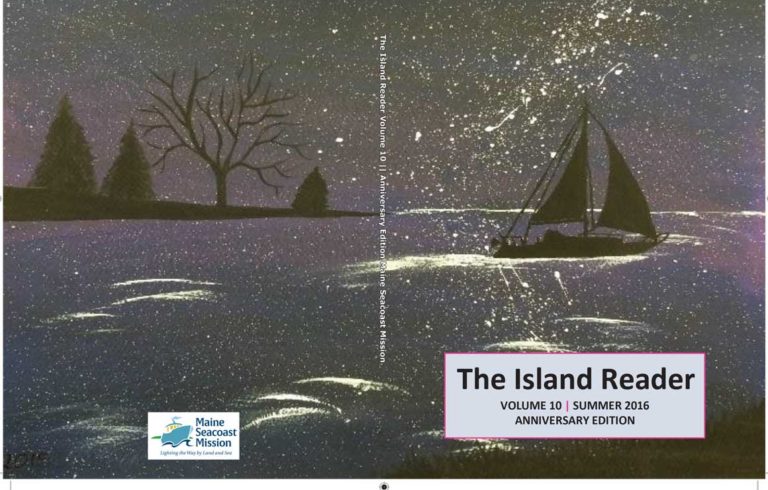The cover art for the 2016 edition of The Island Reader was created by Islesboro student Cheyenne Houle.
