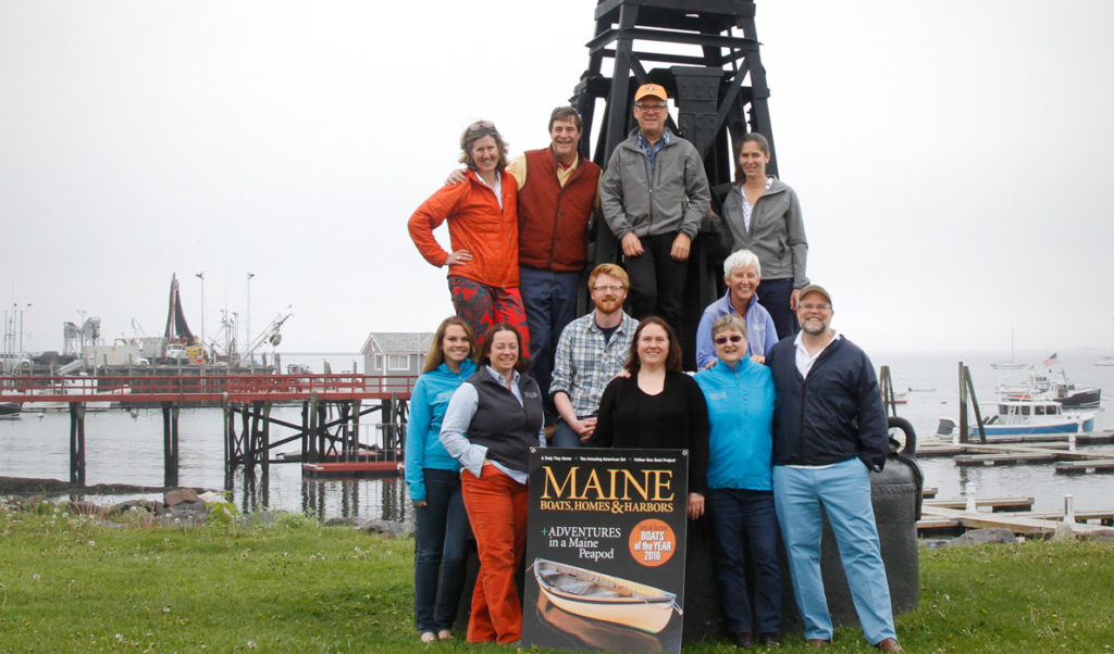 The crew that publishes Maine Boats