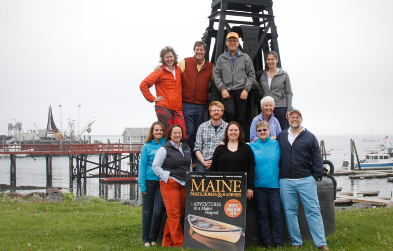 The crew that publishes Maine Boats