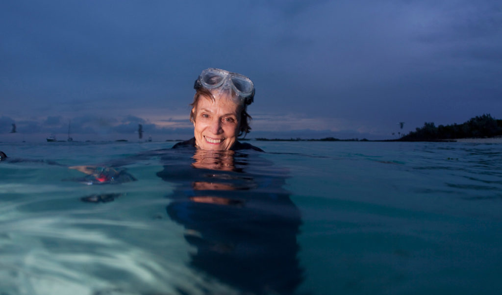 Sylvia Earle in her element.