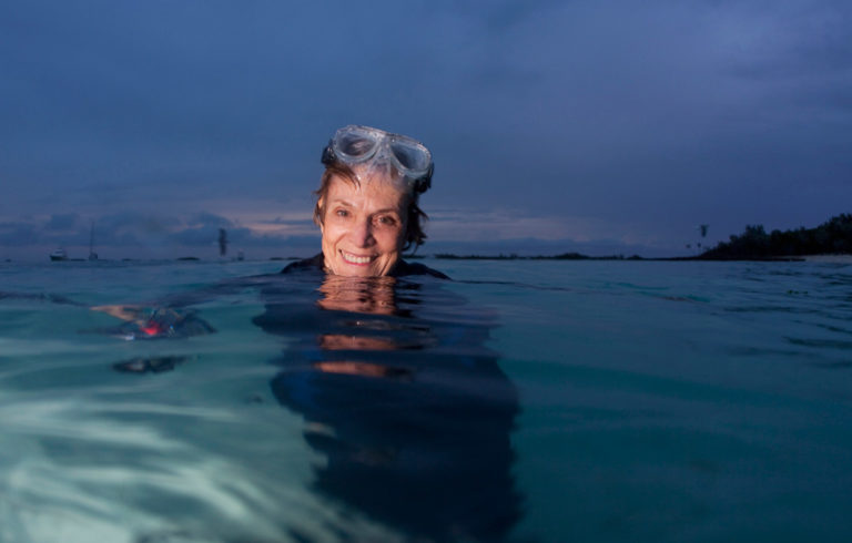 Sylvia Earle in her element.