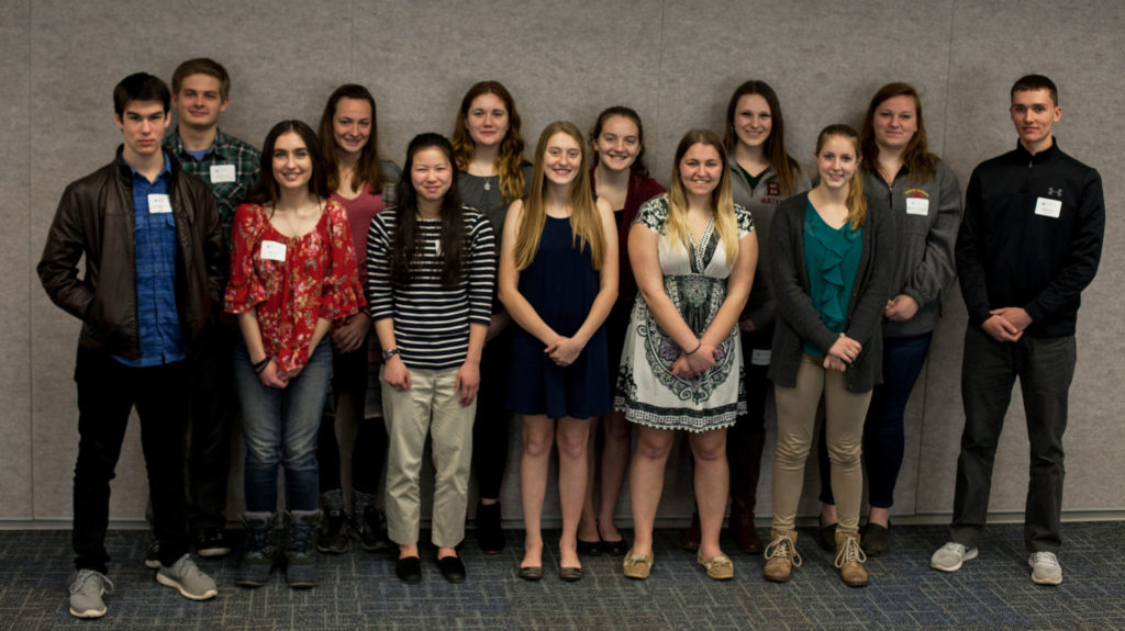 Junior and senior MAP students at the 2018 MAP Induction and Send-off