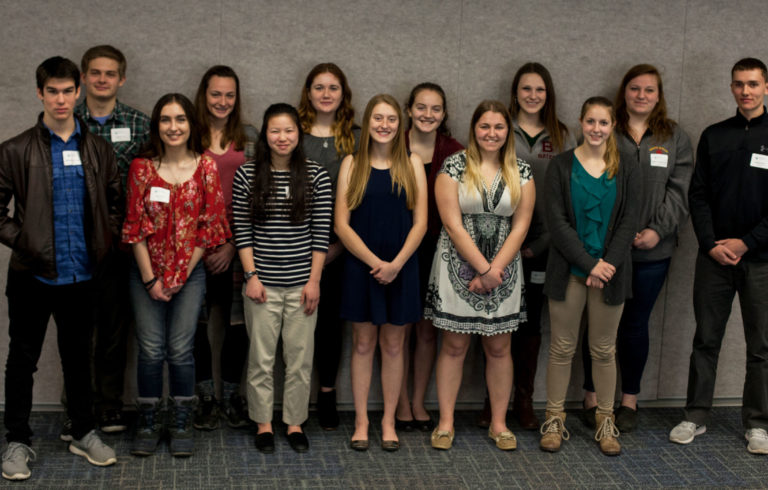 Junior and senior MAP students at the 2018 MAP Induction and Send-off