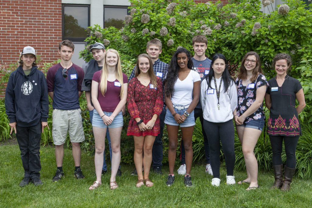 Graduating MAP19 seniors and incoming MAP20 students connect and learn from each other during the annual MAP Send-Off and Induction and Summer Leadership Intensive at Thomas College.