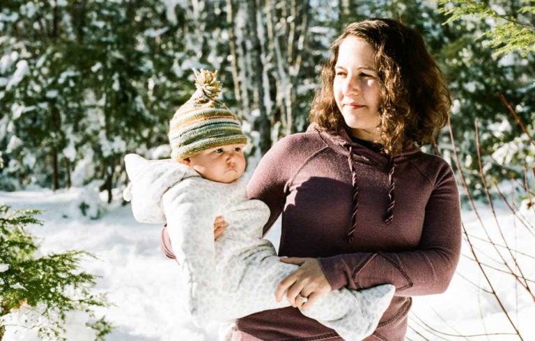 Courtney Naliboff and her daughter.