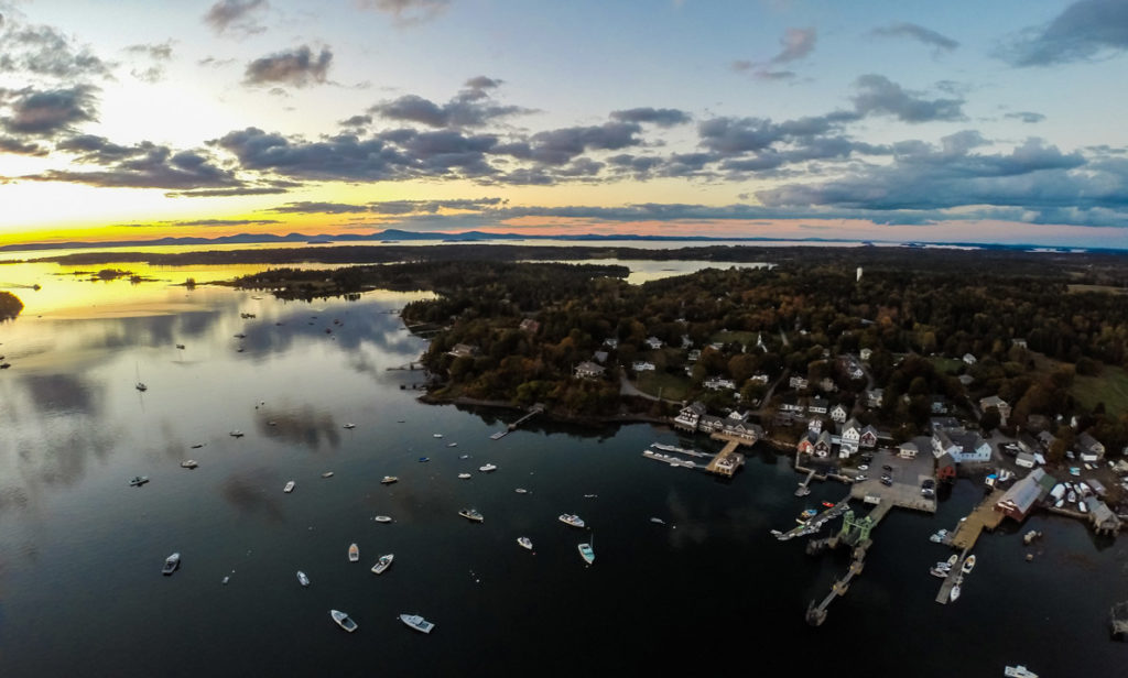 North Haven sunset.