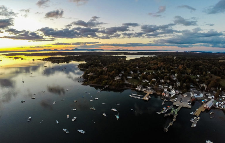 North Haven sunset.