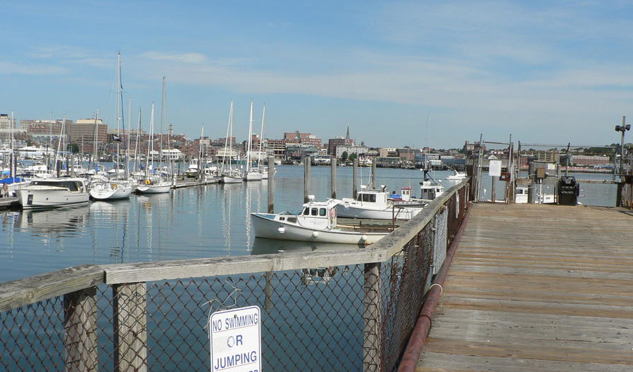 South Portland's Portland Street pier.