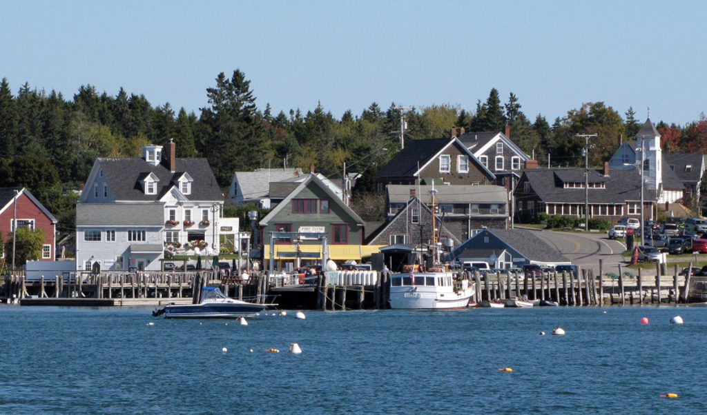 The Port Clyde waterfront.