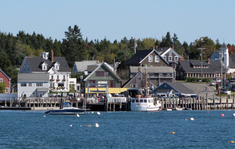 The Port Clyde waterfront.