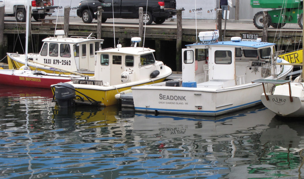 Portland working waterfront.