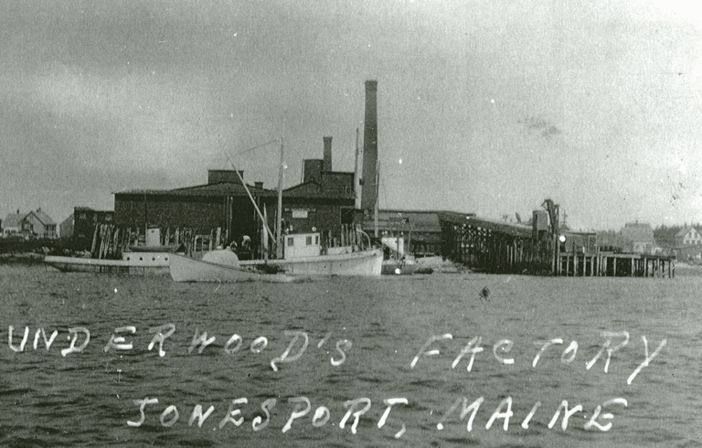 The sardine packing plant in Jonesport.