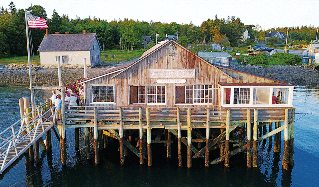 The Islesford Dock restaurant is in its second season under new owners.