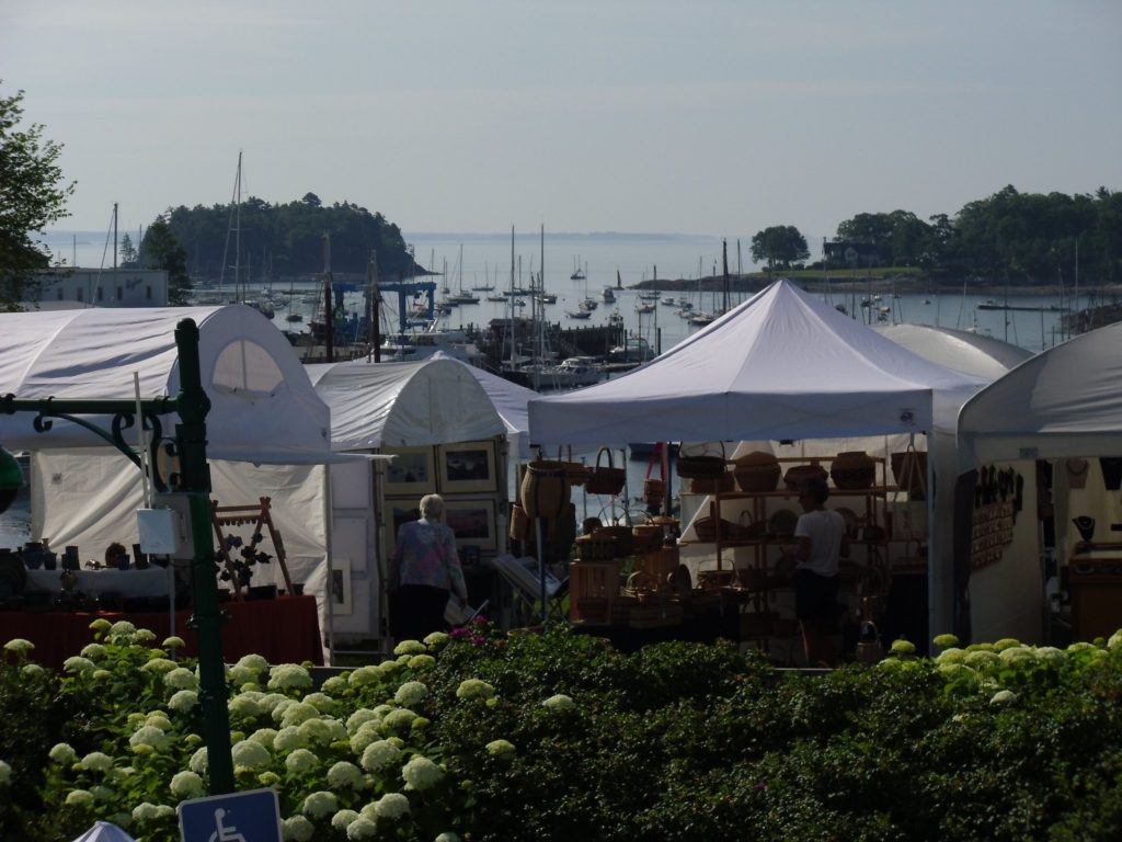 Harbor Arts and Books Fair in Camden