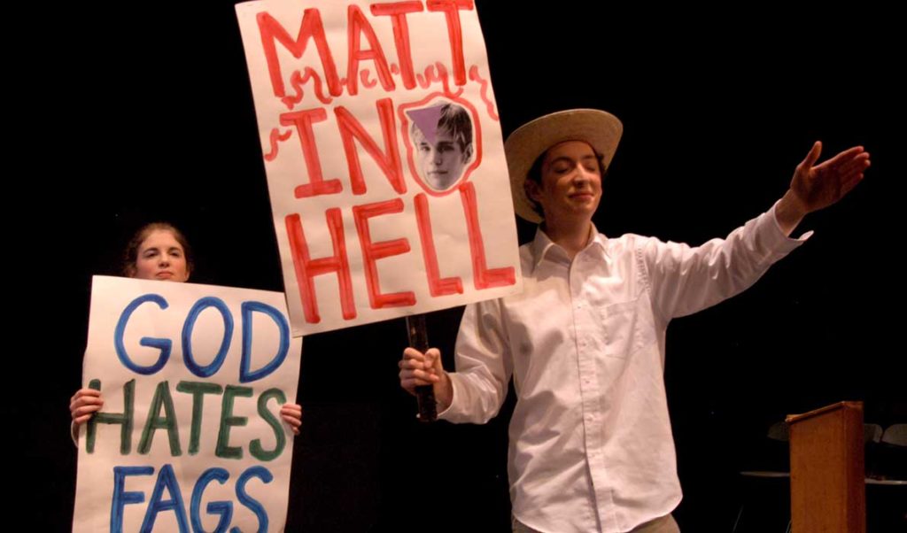 A scene from The Laramie Project.