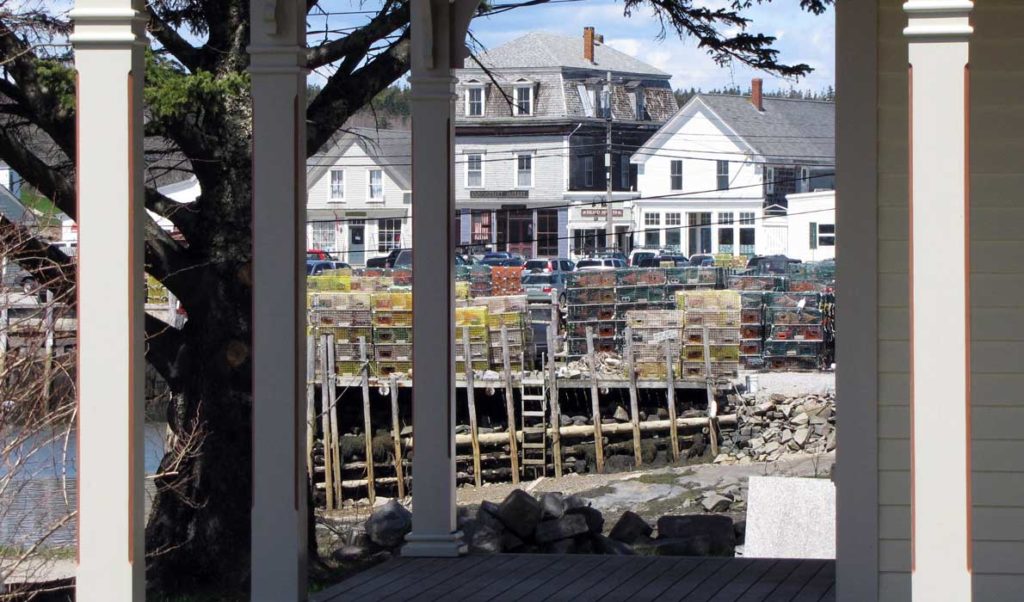 A view of downtown Vinalhaven.