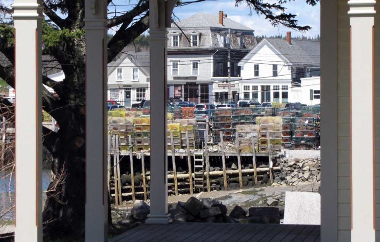 A view of downtown Vinalhaven.