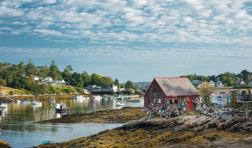 Bailey Island and Orr's Island in Harpswell are known for their scenic vistas.