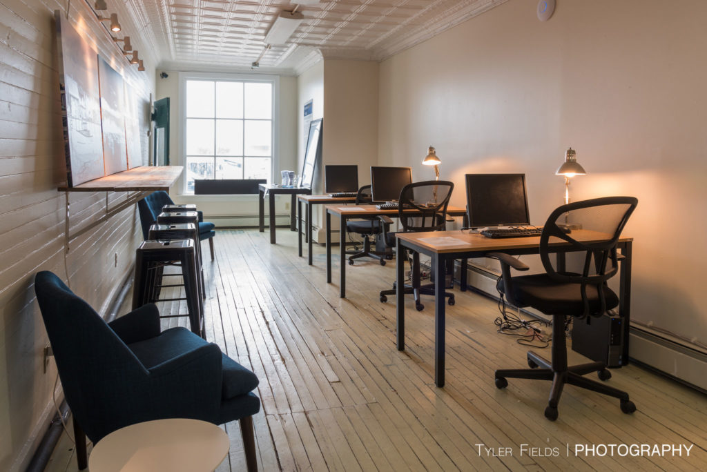 The Work Dock coworking space on Vinalhaven. (Photo permission from Rob Miller