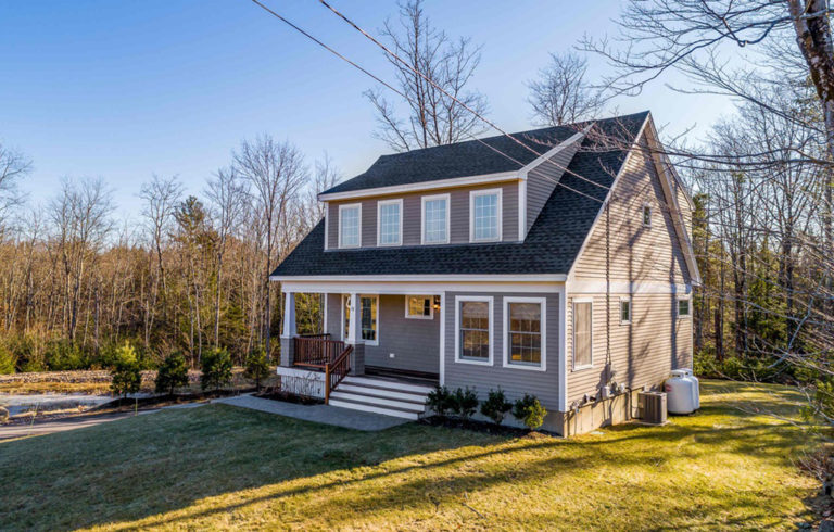 This three-bedroom